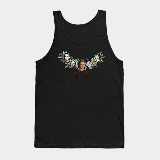 Judy Garland Christmas Tank Top by Camp and Classic